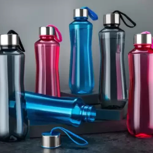 Premium Fridge Water Bottle 1000 ml (Pack of 6 Multicolor)