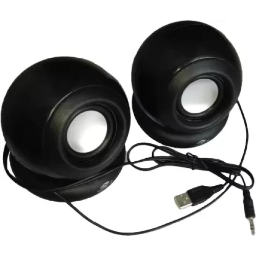 Portable Laptop/Desktop Speaker  (Black, 2.1 Channel)