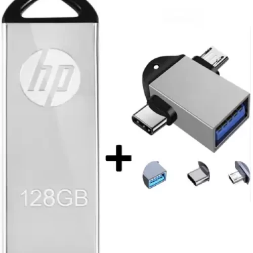 HP V220w 2IN OTG 128 GB Pen Drive