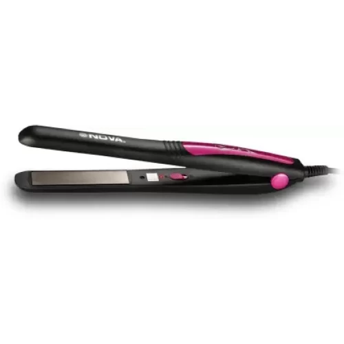 NOVA Pro Shine NHS 840 Hair Straightener  (Pink)