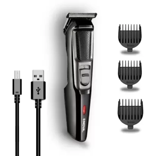 NOVA NHT 1074 USB Trimmer 30 min Runtime 4 Length Settings